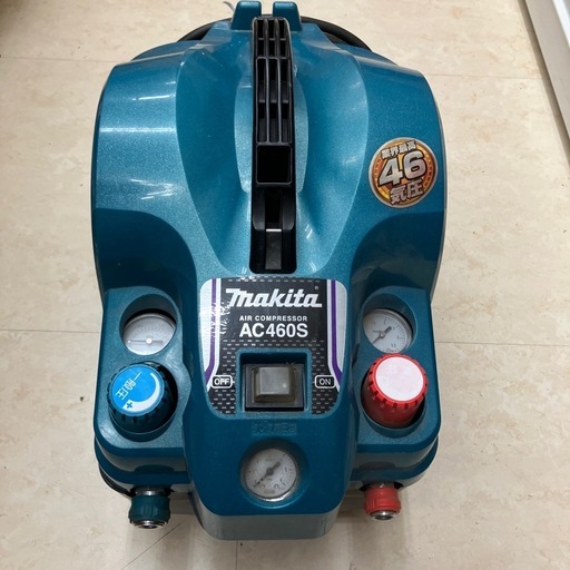 【中古】【店頭引取限定】　MAKITA　AC460S　エアコンプレッサー　55000円