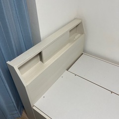 ニトリ　シングルベッドの画像