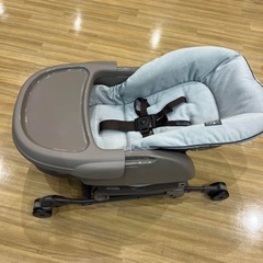 Combi コンビ　ハイローチェア　 ネムリラ　スイング　ヒッコリーグレー　離乳食　テーブル　赤ちゃん　ベビーの画像