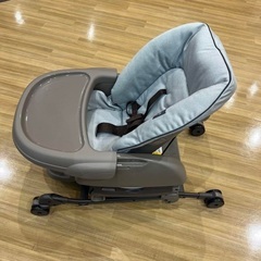 Combi コンビ　ハイローチェア　 ネムリラ　スイング　ヒッコリーグレー　離乳食　テーブル　赤ちゃん　ベビーの画像