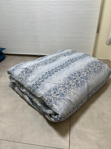 最終値下げ【美品】洗える羽毛布団　ダブル