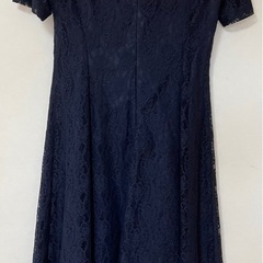 ボレロ付きワンピース（９号・紺色）の画像