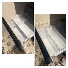 【HITACHI】 冷蔵庫 R-V38RV-Kの画像