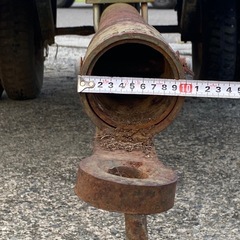 M0915701K【引取り限定】トレーラー 牽引式 くみあい号 運搬機 運搬車 搬送機 宮城県 中古品 現状品の画像