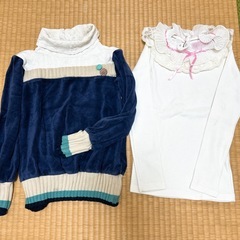 120 女の子 秋冬服の画像