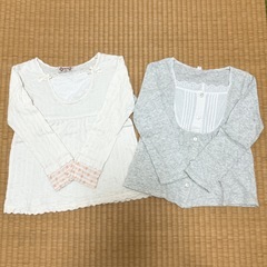 120 女の子 秋冬服の画像