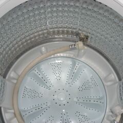 （1台限り★ジモティー特典あり★使用感ありのため通常よりお値下げ★）アクア　全自動洗濯機７.０kg　２０２２年製　AQW-S7MBK　56.5cm幅　2～3人世帯　　高く買取るゾウ八幡東店の画像