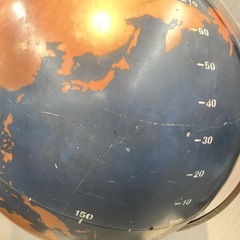 【取りに来られる方限定】　ミリタリーグローブ　地球儀　アンティークの画像