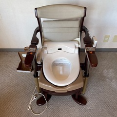 Panasonic 介護用 ポータブルトイレ 座楽 ウォシュレット付の画像