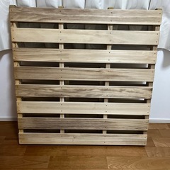 【すのこ＋マットレスセット】　すのこ　ベッド　桧　シングル　国産　の画像