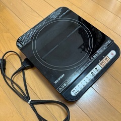 IRIS OHYAMA 卓上IH調理器 IHK-T34-B です。の画像