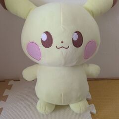 ポケピース　ピチュー　BIGぬいぐるみの画像