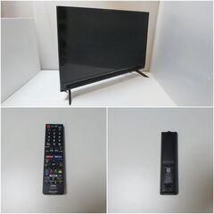 SHARP　 AQUOS 　  32V型　TV　液晶テレビ　2T-32AC2  2021年製の画像