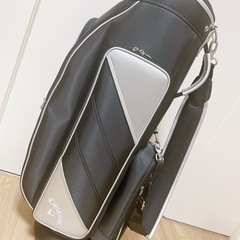 Callaway REVA キャディバッグ ブラック/シルバーの画像