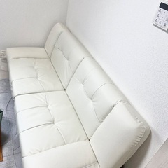2人掛けソファーベットをもらっていただけませんかの画像