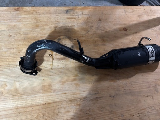 トヨタ アクア NHP10 ロッソモデロ 社外マフラー リアピース (はやて