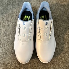 新品 FJ ゴルフシューズ 26cm ホワイトの画像