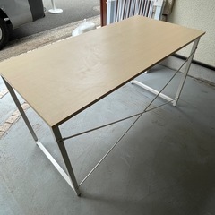 f●■サンワダイレクトパソコンデスク 幅120×奥行60×高さ70cm  机 PCデスク ライトブラウンの画像