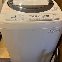 【東芝 全自動洗濯機 AW-70DM 7kg／2014年製】の画像