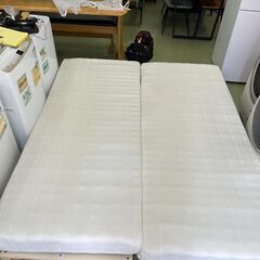 【リサイクルショップ ピカソ 小松原】🛏️✨美品‼ ニトリ 足つきマットレス【ボンネルコイル／Sシングル】✨🛏️★9766★の画像