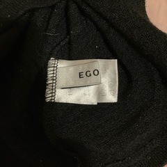 黒　肩出しニット　の画像