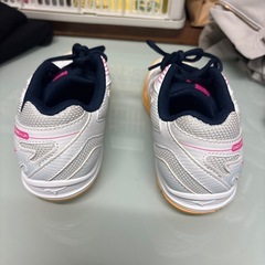 22cm体育館シューズ、膝パットの画像