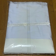 掛布団カバー　シングル用　白の画像