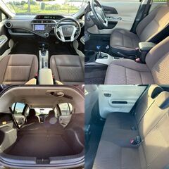 コミコミ🚘車検丸2年付き！ナビ！フルセグTV！Bluetoothオーディオ！ETC！アクア！の画像
