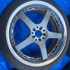 希少　RAYS レイズ グラムライツ 57F PRO？ 18インチ 8J 40 トヨタ86 プリウス インプレッサ などにの画像