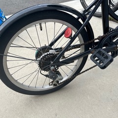 折り畳み自転車の画像