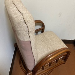 回転リクライニング1人用ソファの画像