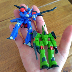 重戦機エルガイム ガシャポンEX HGシリーズ 5種セットの画像