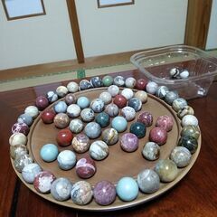 [交渉中] 天然石　ボードゲーム　ソリティアの画像