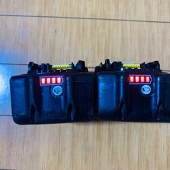 2個 RS 中古 makita BL1860Bリチウムイオンバッテリー 18V 6.0Ah 純正 マキタの画像