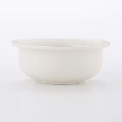無印良品　陶器ベージュ　カレーポット　6個セットの画像