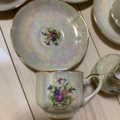 金縁ティーカップセット✨の画像