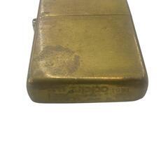 170590 現状品 ZIPPO ジッポ ZIPPO SOLID BRASS 真鍮 1991年製 [1000023063678]の画像