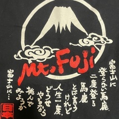 富士山Tシャツ　ユニセックスSサイズの画像