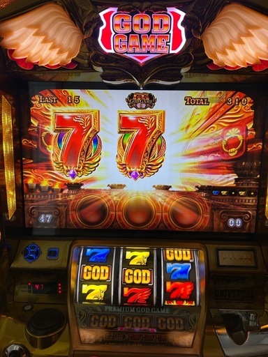 パチスロ ユニバーサルブロス ミリオンゴッド 神々の凱旋 オートプレイ機付