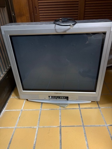 ブラウン管テレビ※動作品 (asa) 県庁前のテレビ《ブラウン管テレビ》の