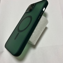 ［新品］アイホン 14 Plus　モスグリーン スマホケースの画像