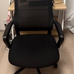 （ニトリ)デスク+いすの画像