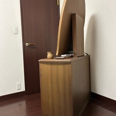 ［100］【中古】鏡台 ドレッサー （椅子無し）の画像
