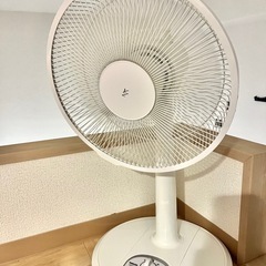 (予定者決まりました)山善　扇風機　カバー付き　AMT-BJ30 フロファンの画像