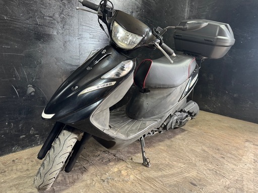 ★支払い総額9.8万円★買取強化中！査定無料♪スズキ アドレスv125G CF4EA 社外マフラー！外観良好♪社外ウィンカー、テールランプ！