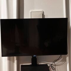 TCL 40S516 40インチ フルハイビジョン スマートテレビ(Android TV)外付けHDDで裏番組録画対応 黒とテレビ台の画像