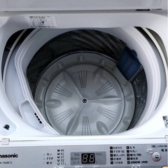 洗濯機(中古簡易クリーニング・動作確認済み)パナソニック NA-F60B12の画像