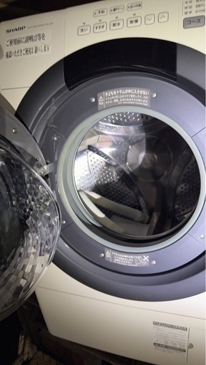 （お値段相談可能）シャープSHARP ドラム式洗濯機 ES-S7B　容量7kg　乾燥3.5kg　美品大人気　格安20台あります