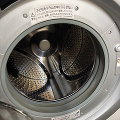 0円！SHARP ドラム式洗濯機 ES-S7A　着払い発送可・直接引取歓迎の画像
