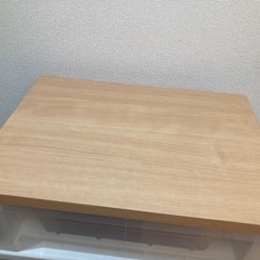 天板木目‼️3段収納ケース の画像